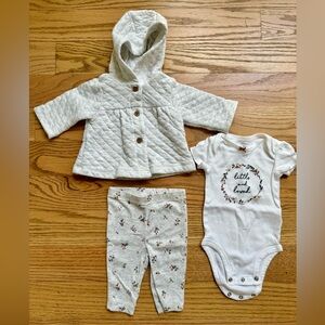 Carter’s set, 3 months